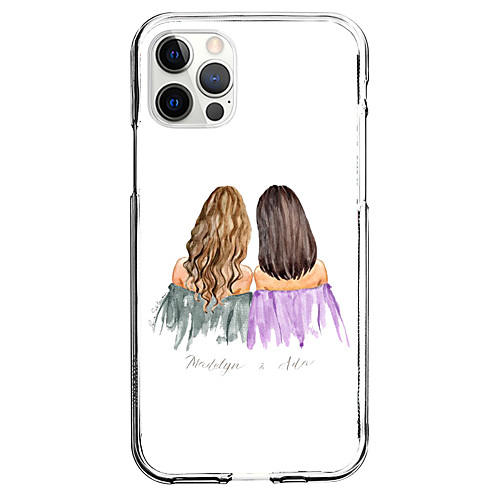 

Creative Characters Phone Case For Apple iPhone 12 iPhone 11 iPhone 12 Pro Max Unique Design Protective Case Pattern Back Cover TPU