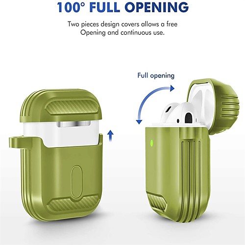 

Case For AirPods / AirPods Pro Shockproof / Cool Headphone Case Soft