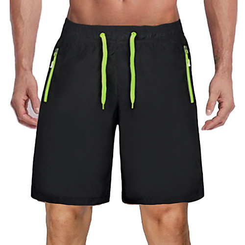 

Men's Hiking Shorts Patchwork Summer Outdoor 10 Relaxed Fit Quick Dry Breathable Sweat wicking Comfortable Knee Length Elastic Waist Shorts Bottoms Green Orange White Camping / Hiking Hunting Fishing