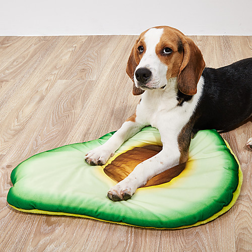 

Dog Cat Pets Cat Beds Dog Bed Mat Pet Sleeping Nest Avocado Portable Foldable Washable Dual-use Mat Nylon for Large Medium Small Dogs and Cats