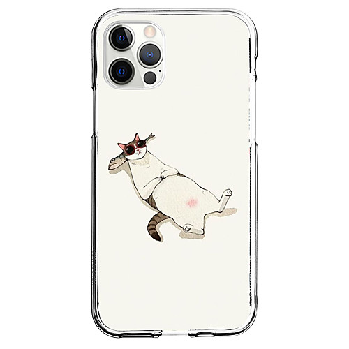 

Creative Cat Phone Case For Apple iPhone 12 iPhone 11 iPhone 12 Pro Max Unique Design Protective Case Pattern Back Cover TPU