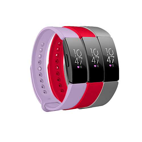 

Smart Watch Band for Fitbit 3 PCS Sport Band Silicone Replacement Wrist Strap for Fitbit Ace 2 Fitbit Inspire HR Fitbit Inspire