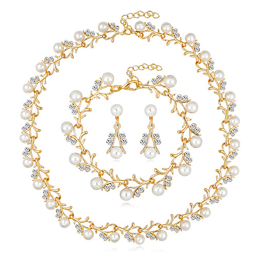 

Women's Jewelry Set Elegant Classic Earrings Jewelry CA636-A / CA636-B For Wedding Party Evening 1 set