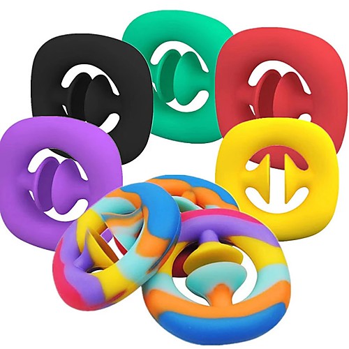 

Silicone Fidget Toys Snap Hand Grab Antistress Toy Autism Special Needs Stress Relief Calming Simple Dimple Fidget Sensory Toys