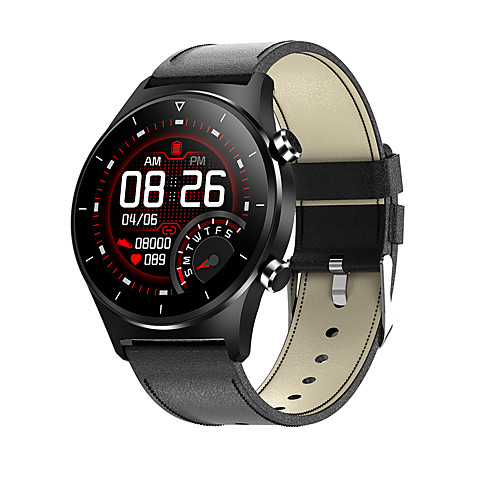 

Missyou E13 Smartwatch Fitness Running Watch Bluetooth Stopwatch Pedometer Activity Tracker Waterproof Heart Rate Monitor Sports IP68 44mm Watch Case for Android iOS Men Women / Sedentary Reminder