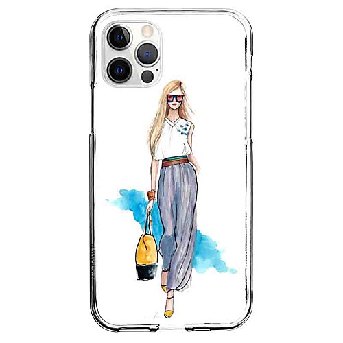 

Characters Phone Case For Apple iPhone 12 iPhone 11 iPhone 12 Pro Max Unique Design Protective Case Pattern Back Cover TPU