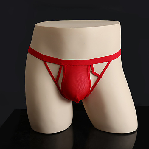 

Women's Normal Hole Briefs Underwear / G-string Underwear Stretchy Low Waist 1 PC Purple One-Size