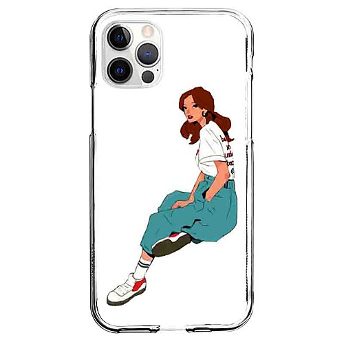 

Characters Phone Case For Apple iPhone 12 iPhone 11 iPhone 12 Pro Max Unique Design Protective Case Pattern Back Cover TPU
