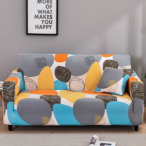 

Sofa Cover Romantic Yarn Dyed Polyester / Cotton Blend Slipcovers