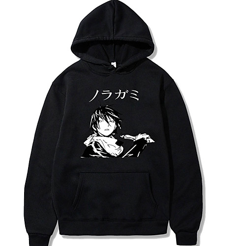 

Inspired by Cosplay Yato Cosplay Costume Hoodie Poly / Cotton Graphic Prints Printing Hoodie For Women's / Men's