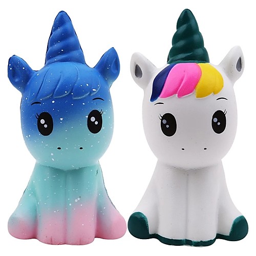 

Lovely Unicorn Squishy Simulation PU Bread Slow Rising Scented Soft Squeeze Toy Stress Relief for Kid Xmas Gift