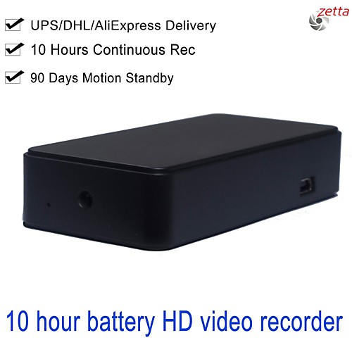 

Zetta Z15 Portable Mini HD Camera Long Standby Time with 10-hour Battery for Home Security with Motion Detection