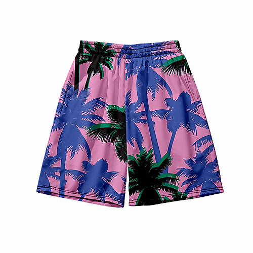 

Men's 3D Print Shorts 5.5 Inch Inseam Short Daily Holiday Shorts Pants Graphic Graphic Prints Short Sporty Print Purple