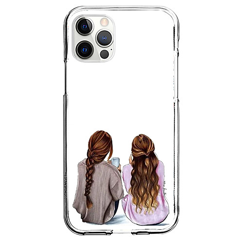 

Creative Characters Phone Case For Apple iPhone 12 iPhone 11 iPhone 12 Pro Max Unique Design Protective Case Pattern Back Cover TPU