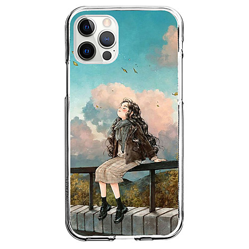 

Creative Characters Phone Case For Apple iPhone 12 iPhone 11 iPhone 12 Pro Max Unique Design Protective Case Pattern Back Cover TPU