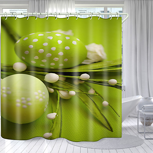 

Shower Curtains & Hooks Modern Polyester New Design 72 Inch