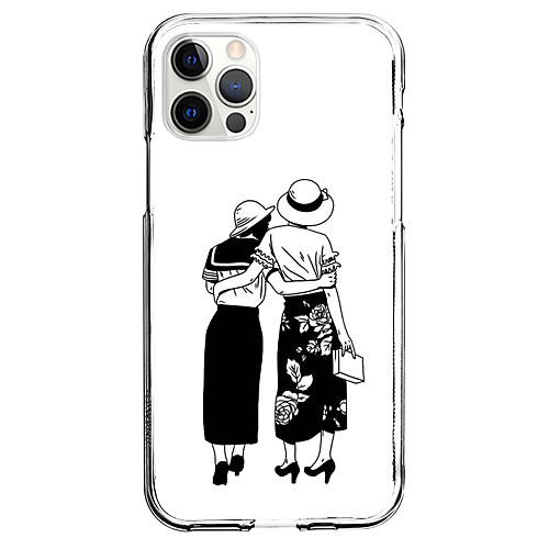 

Creative Characters Phone Case For Apple iPhone 12 iPhone 11 iPhone 12 Pro Max Unique Design Protective Case Pattern Back Cover TPU