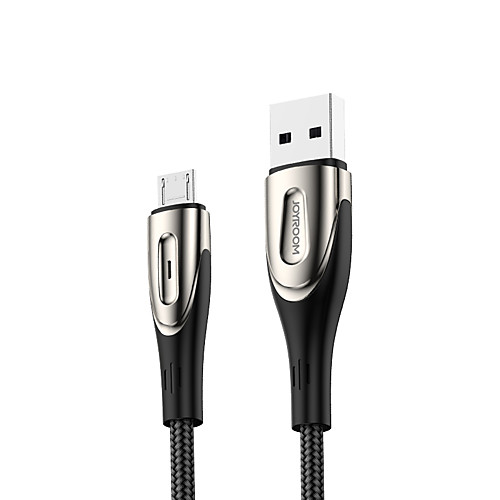 

Joyroom USB C Cable Micro Cable 3A Current Fast Charge 1.2m 4Ft LED USB Cable Charger Telephone Cable Data Line Cable for Samsung S21 A12 Xiaomi Tablet Android Mobile Phone USB Charging Data
