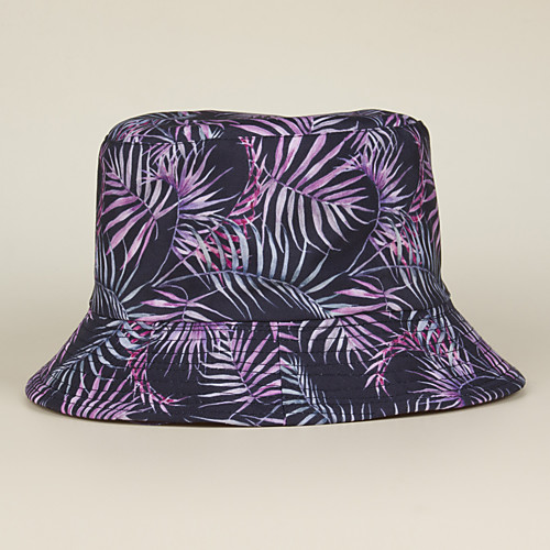 

Women's Bucket Hat Athleisure Daily Sports Floral / Botanical Florals Army Green Fuchsia Hat / Cotton / UV Protection / Winter / Spring / Summer
