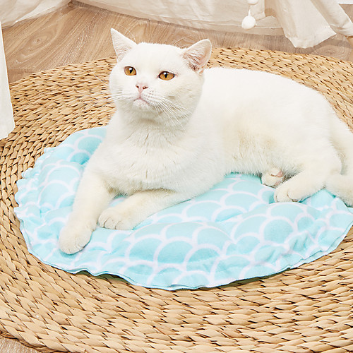 

Dog Cat Pets Cat Beds Dog Bed Mat Pet Sleeping Nest Pumpkin Shaped Portable Foldable Washable Dual-use Mat Nylon for Large Medium Small Dogs and Cats