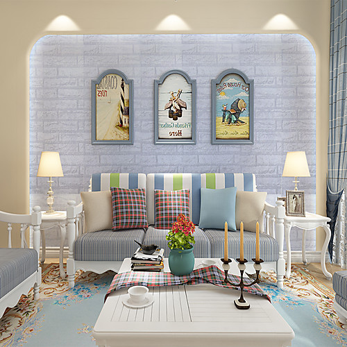 

3D Wall Stickers 3D Wall Stickers Decorative Wall Stickers PVC Home Decoration Wall Decal Wall Decoration 1pc 10meter