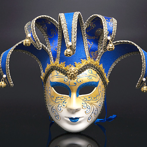 

Cosplay Mask Venetian Mask Adults' Women's Cosplay Party Masquerade Halloween Carnival Easter Festival / Holiday Plastics White / Black / Purple Women's Easy Carnival Costumes Patchwork