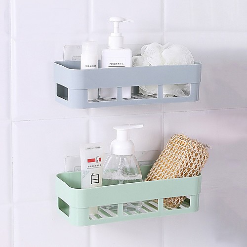 

Bath Storage Modern Contemporary Mixed Material Bath Organization