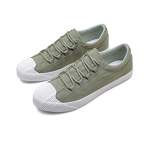 

Men's Sneakers Casual Daily Walking Shoes Nylon Breathable Non-slipping Wear Proof Black Khaki Green Fall Spring