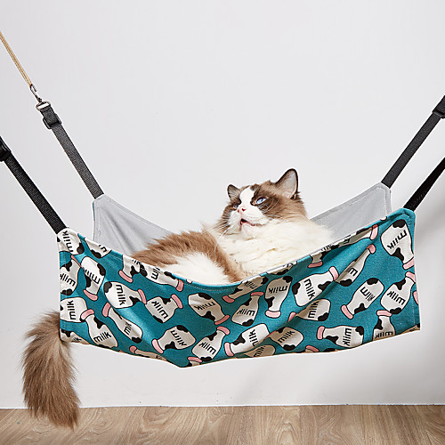 

Dog Cat Pets Cat Beds Pet Cage Hammock Cat Window Perches Solid Colored Easy to Install Funny Safety Nylon for Large Medium Small Dogs and Cats