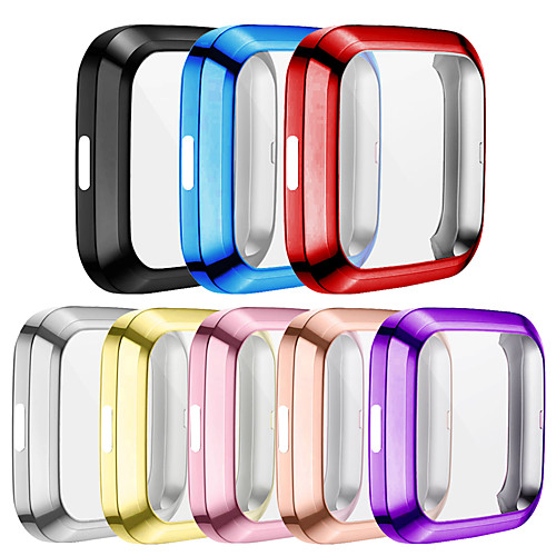 

Cases For Fitbit versa 2 TPU Screen Protector Smart Watch Case Compatibility