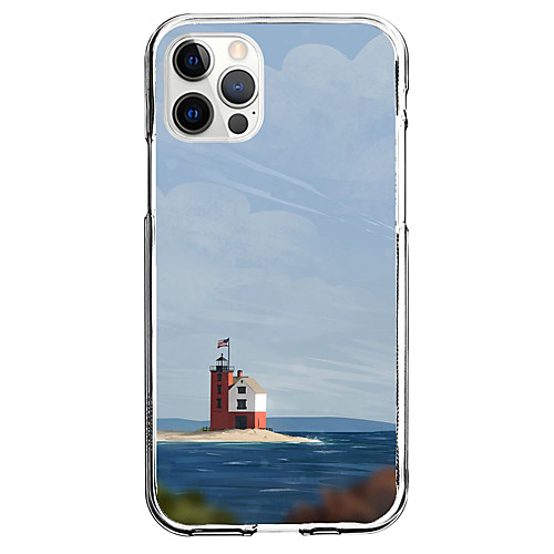 

Creative Scenery Phone Case For Apple iPhone 12 iPhone 11 iPhone 12 Pro Max Unique Design Protective Case Pattern Back Cover TPU