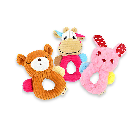 

Chew Toy Interactive Toy Stuffed Animal Toy Sqeauking Toy Dog Cat Pet Exercise Releasing Pressure Chewing Teething Plush Gift Pet Toy Pet Play