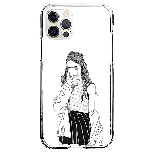 

Creative Characters Phone Case For Apple iPhone 12 iPhone 11 iPhone 12 Pro Max Unique Design Protective Case Pattern Back Cover TPU