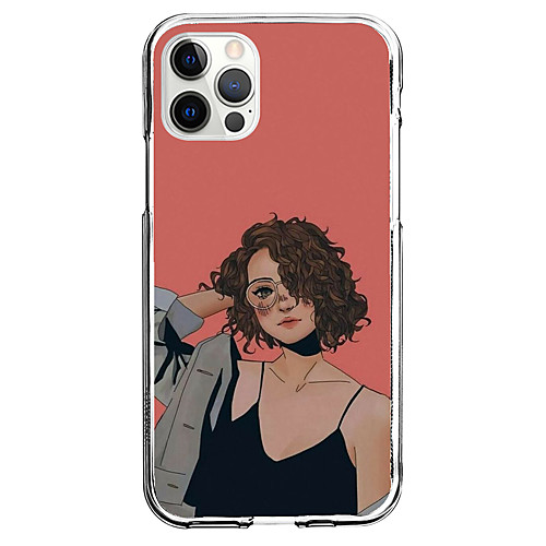

Creative Characters Phone Case For Apple iPhone 12 iPhone 11 iPhone 12 Pro Max Unique Design Protective Case Pattern Back Cover TPU