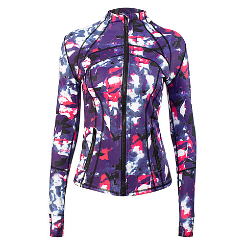 

Women's Jacket Casual Spring Summer Regular Coat Slim Fit Sporty Outdoor Jacket Sports Basic