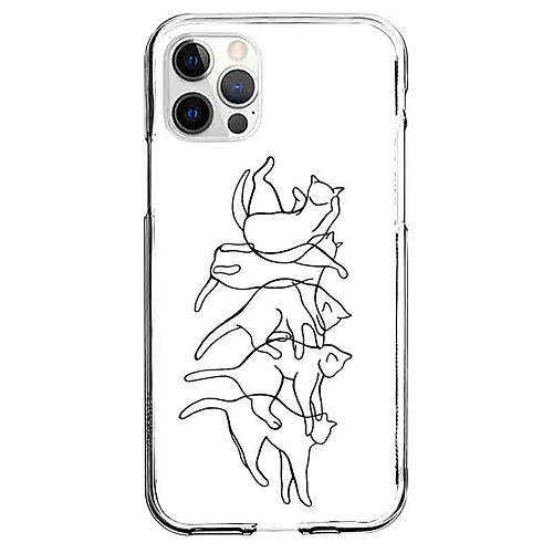 

Animal Phone Case For Apple iPhone 12 iPhone 11 iPhone 12 Pro Max Unique Design Protective Case Pattern Back Cover