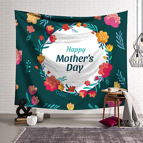 

Wall Tapestry Art Decor Blanket Curtain Hanging Home Bedroom Living Room Decoration Polyester English Alphabet