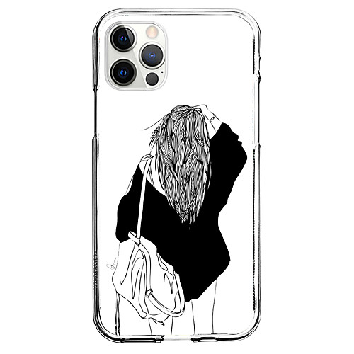 

Creative Characters Phone Case For Apple iPhone 12 iPhone 11 iPhone 12 Pro Max Unique Design Protective Case Pattern Back Cover TPU
