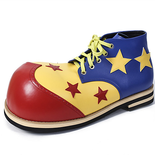 

Unisex Shoes Funny & Reluctant Novelty Halloween PU BlueYellow
