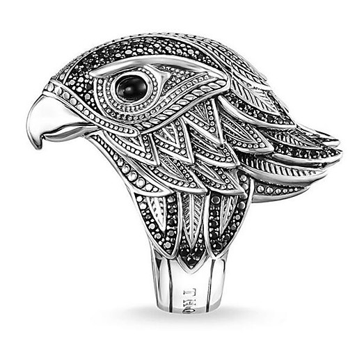 

Band Ring Silver Alloy Owl 1pc 7 8 9 10 11 / Men's