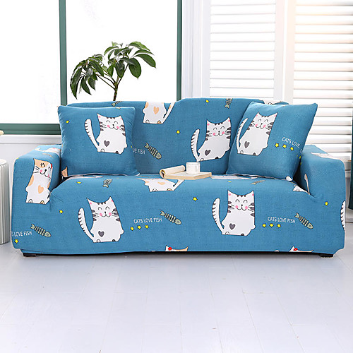 

Sofa Cover Floral / Plants / Print Yarn Dyed Polyester Slipcovers
