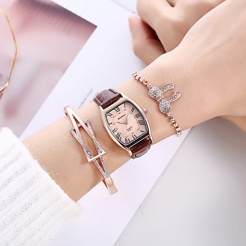 

Quartz Watches Analog Quartz Stylish Minimalist Creative / PU Leather