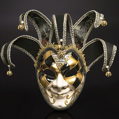 

Cosplay Mask Venetian Mask Adults' Men's Cosplay Party Masquerade Halloween Carnival Easter Festival / Holiday Plastics Black / Red / Blue Men's Easy Carnival Costumes Patchwork
