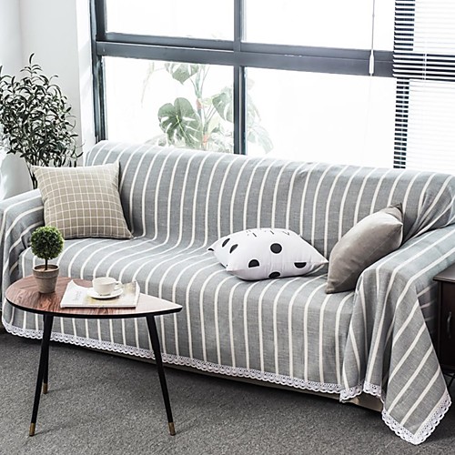 

Sofa Cover Sofa Blanket Striped / Geometric Printed Polyester Slipcovers