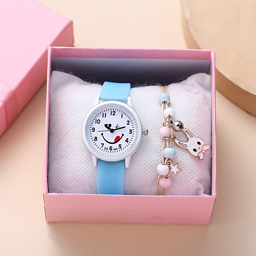 

Kids Quartz Watches Analog Quartz Stylish Cartoon Creative Large Dial / Silicone