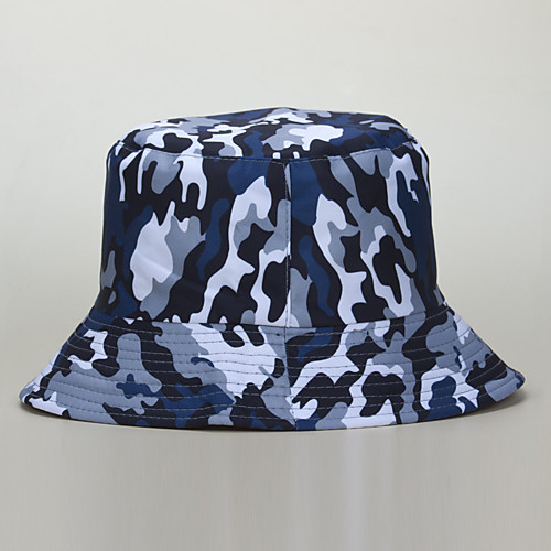 

Adults' Bucket Hat Fishing Hat Packable Breathable UV Protection Spring, Fall, Winter, Summer Cotton Hat for Athleisure Fishing Camping & Hiking / Camo / Camouflage