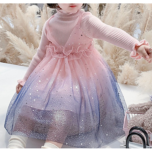 

Princess Ankle Length Junior Bridesmaid Dress Wedding Tulle High Neck with Pleats