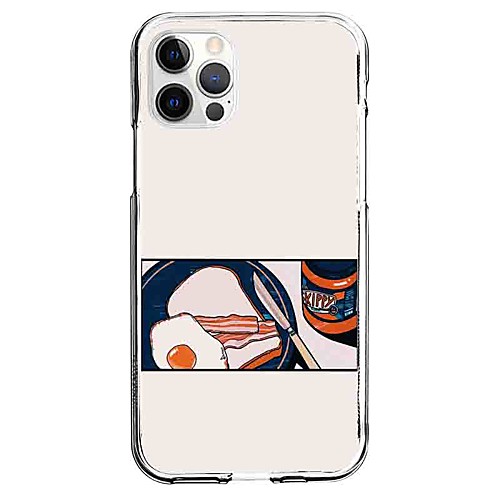 

Cartoon Oil Painting Phone Case For Apple iPhone 12 iPhone 11 iPhone 12 Pro Max Unique Design Protective Case Shockproof Pattern Back Cover TPU