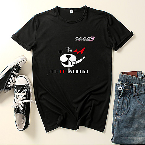 

Inspired by Danganronpa Cosplay Cosplay Costume T-shirt Polyester / Cotton Blend Graphic Prints Printing Harajuku Graphic T-shirt For Women's / Men's