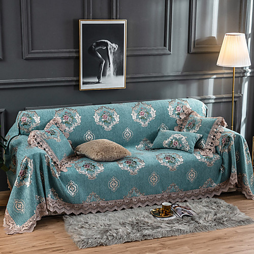 

Sofa Cover Sofa Blanket Floral Printed Polyester / Cotton Slipcovers